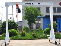 MD型簡(jiǎn)易龍門吊的特點(diǎn)