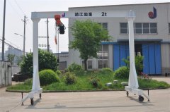 靖起單梁龍門吊的類型及結(jié)構(gòu)應用